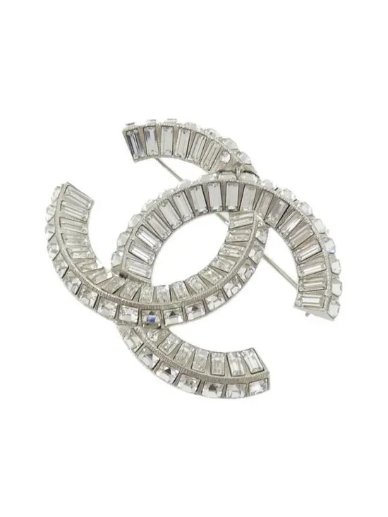 Chanel Brooch Silver - Picture 1 of 3